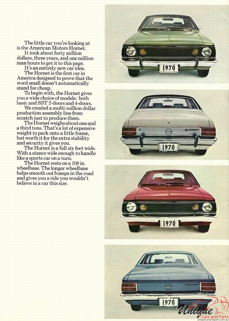 1970 AMC Full-Line All Models Brochure Page 10